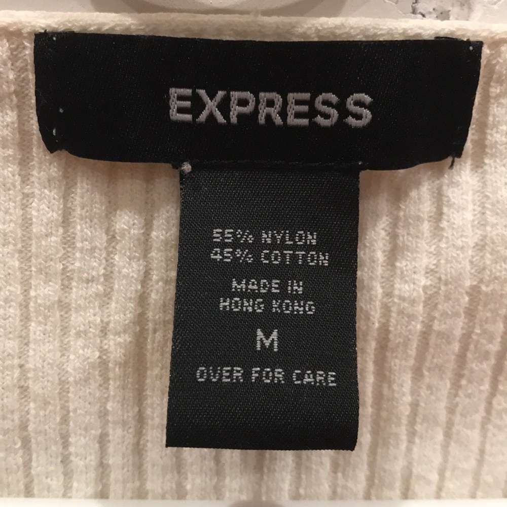 EXPRESS Ribbed Top - Picture 3 of 6